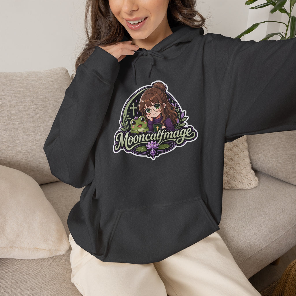 MOONCALFMAGE Hoodie — Streamer Logo Pullover