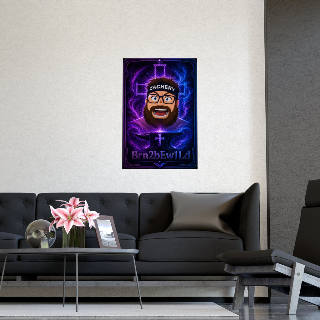 Brn2bEw1Ld Poster - FaithForgeGaming