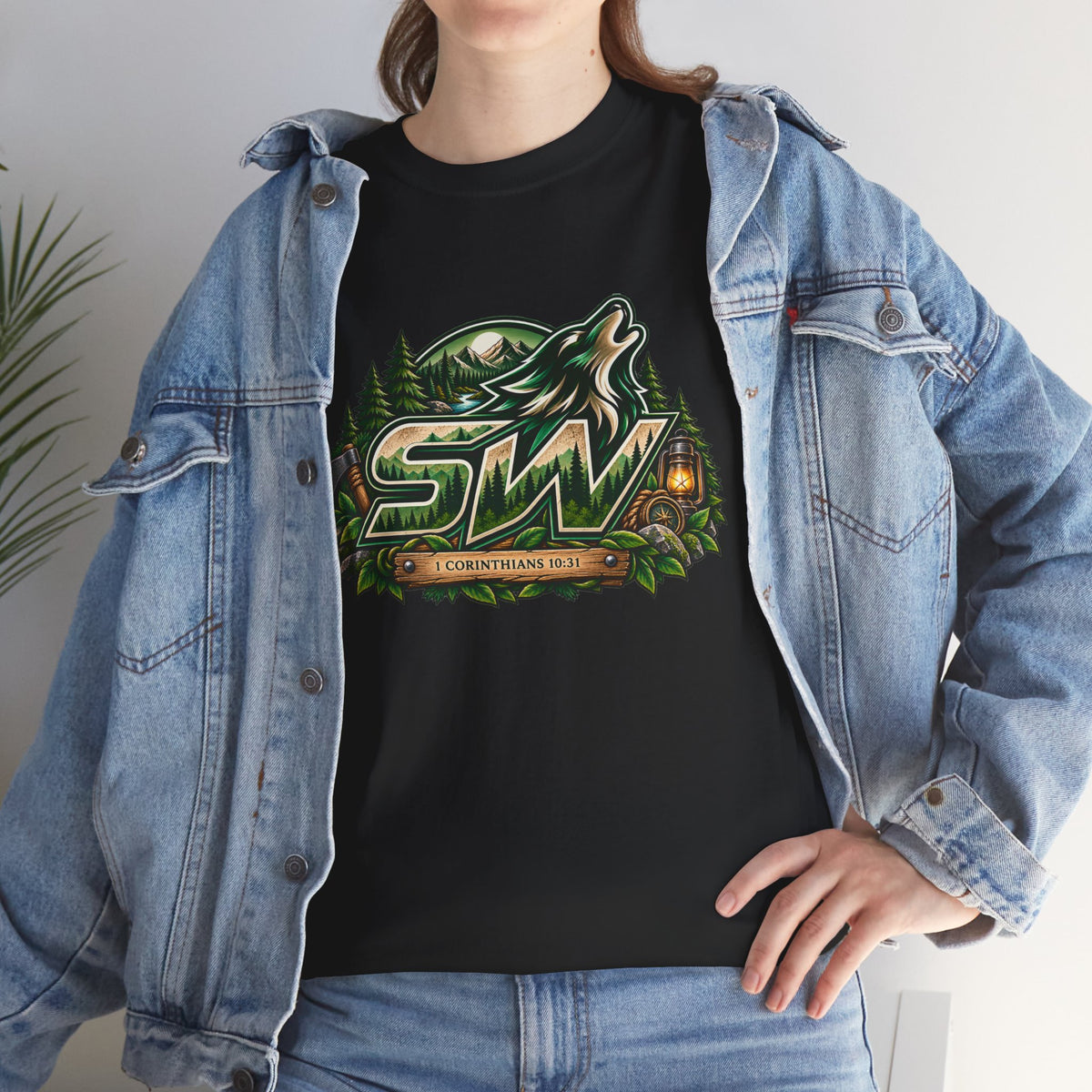 Seawolf_30 Logo Tee - Gamer/Streamer T-Shirt Green GBSG (Gather)