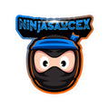 NinjaSauceX Kiss-Cut Sticker — Streamer Decal