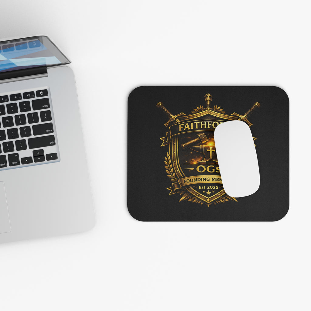 Mouse Pad (Rectangle) FaithForge OG