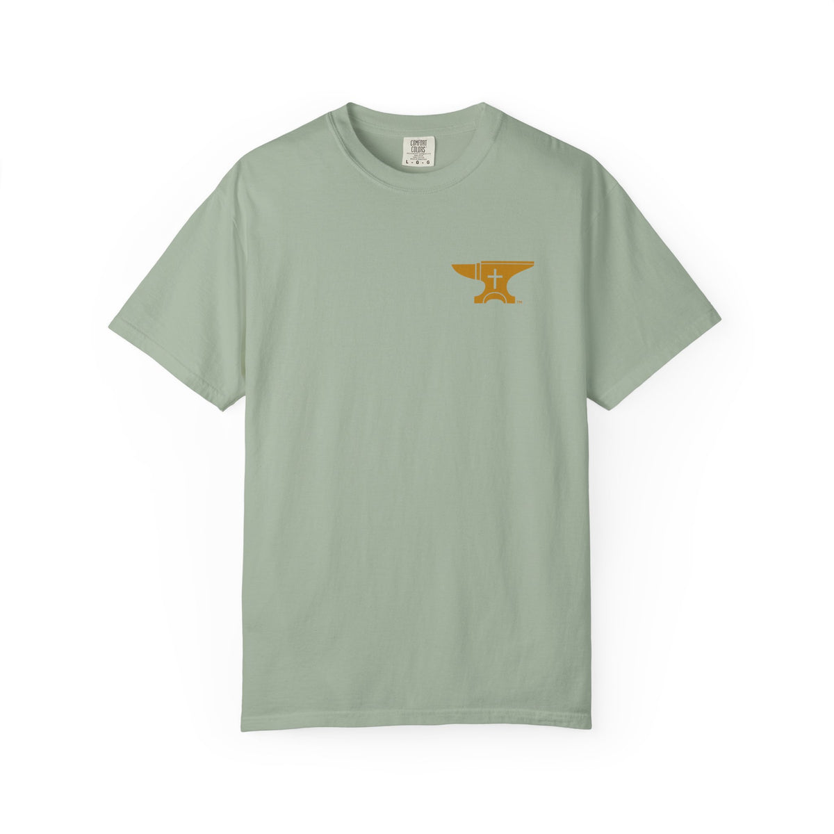 FaithForge Gaming T-Shirt — Logo Tee with Anvil & Cross (Christian Gamer Apparel)