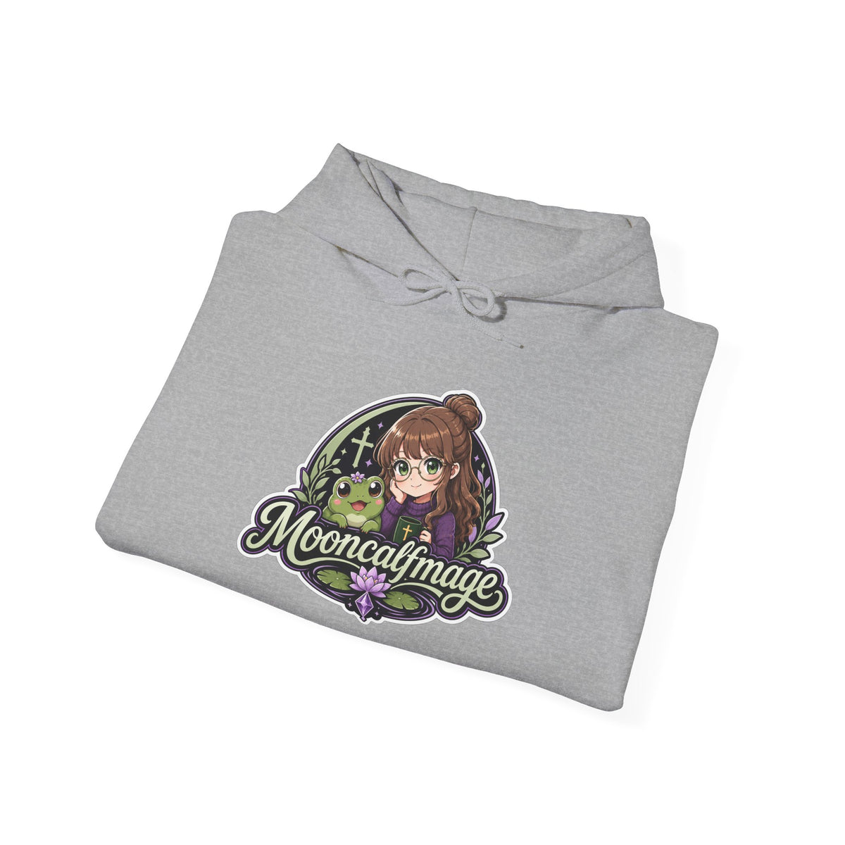 MOONCALFMAGE Hoodie — Streamer Logo Pullover