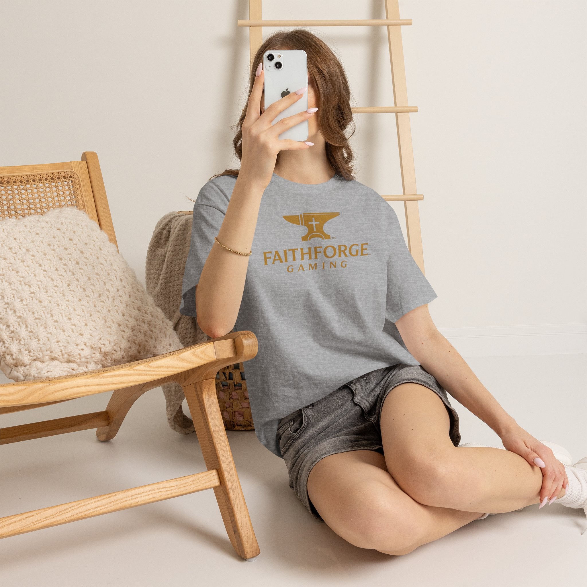 FaithForge Gaming T-Shirt — Christian Gamer Logo Tee
