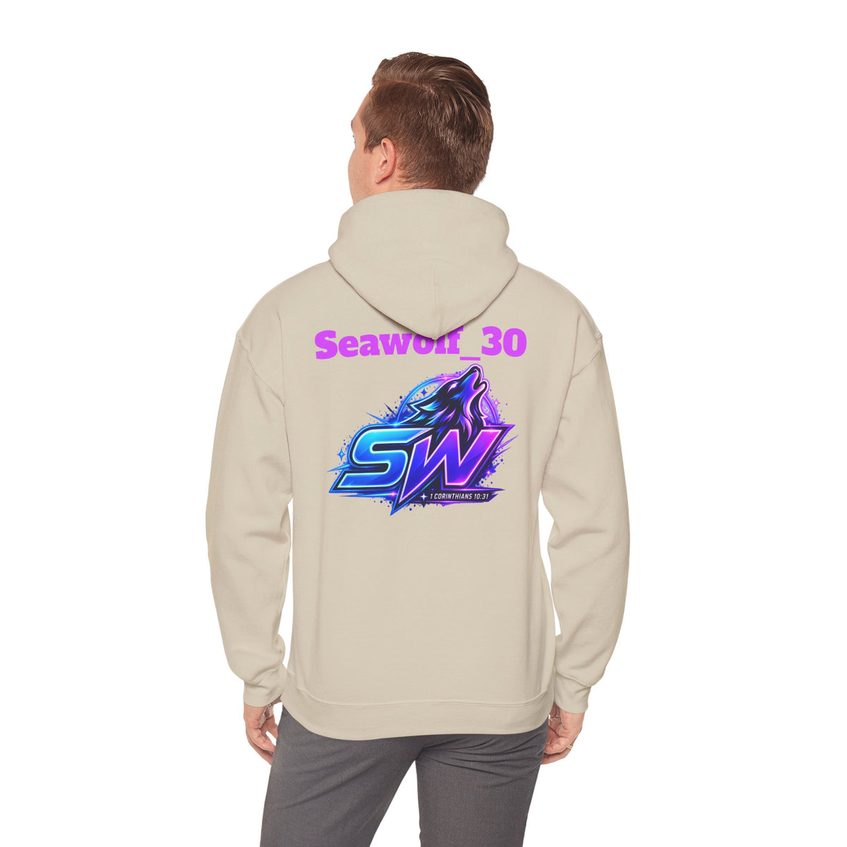 Seawolf_30 Hoodie — Streamer Logo Pullover