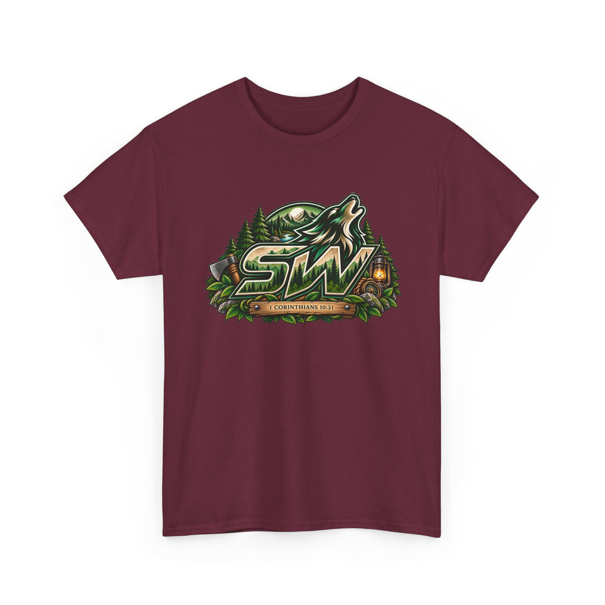 Seawolf_30 Logo Tee - Gamer/Streamer T-Shirt Green GBSG (Gather)
