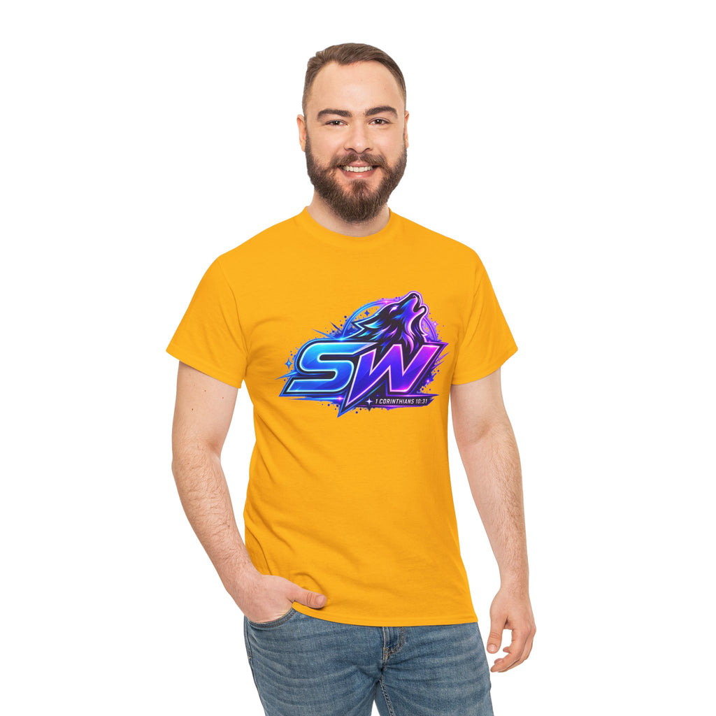 Seawolf_30 Logo Tee - Gamer/Streamer T-Shirt Blue GBSG (Gather)