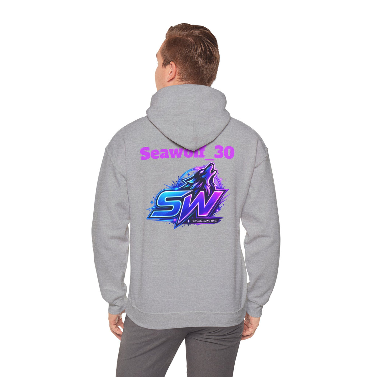 Seawolf_30 Hoodie — Streamer Logo Pullover