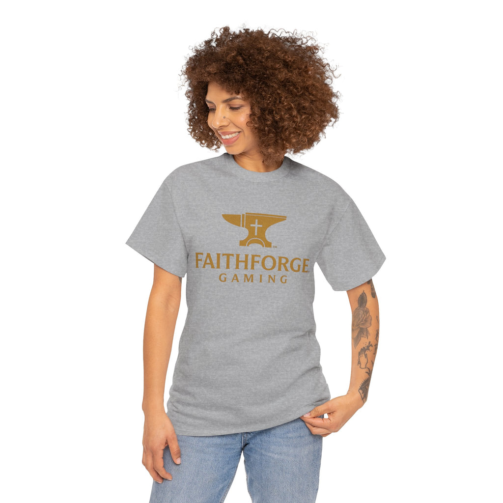 FaithForge Gaming T-Shirt — Christian Gamer Logo Tee