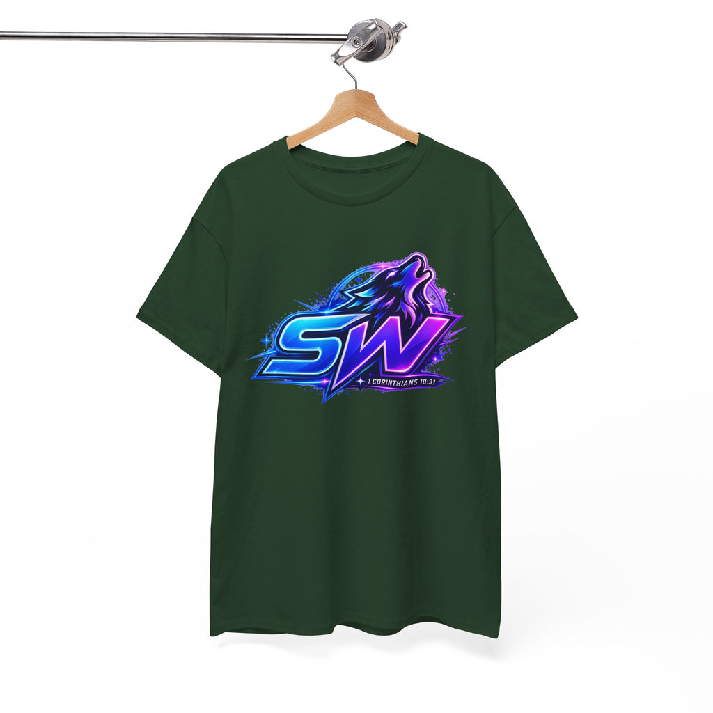 Seawolf_30 Logo Tee - Gamer/Streamer T-Shirt Blue GBSG (Gather)