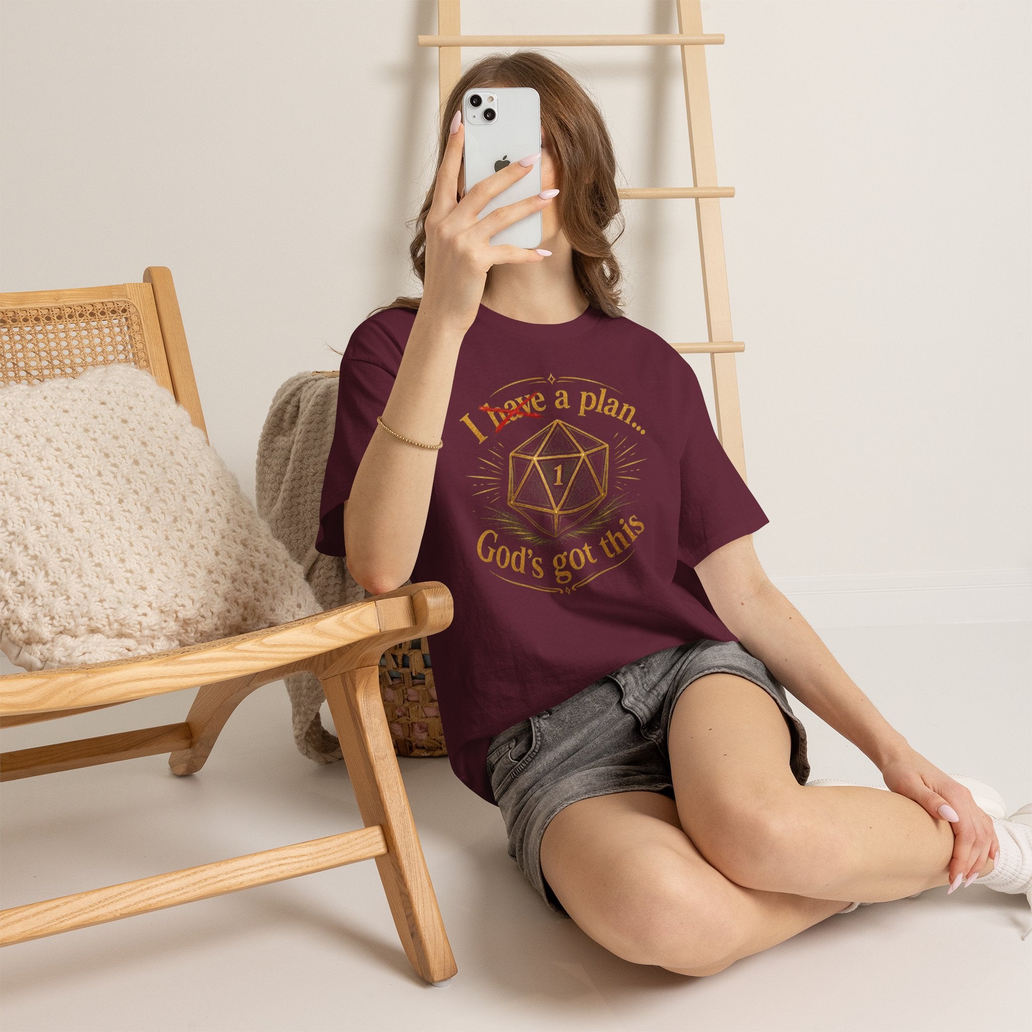 I XhaveX a plan... God's Got This D20 T‑Shirt