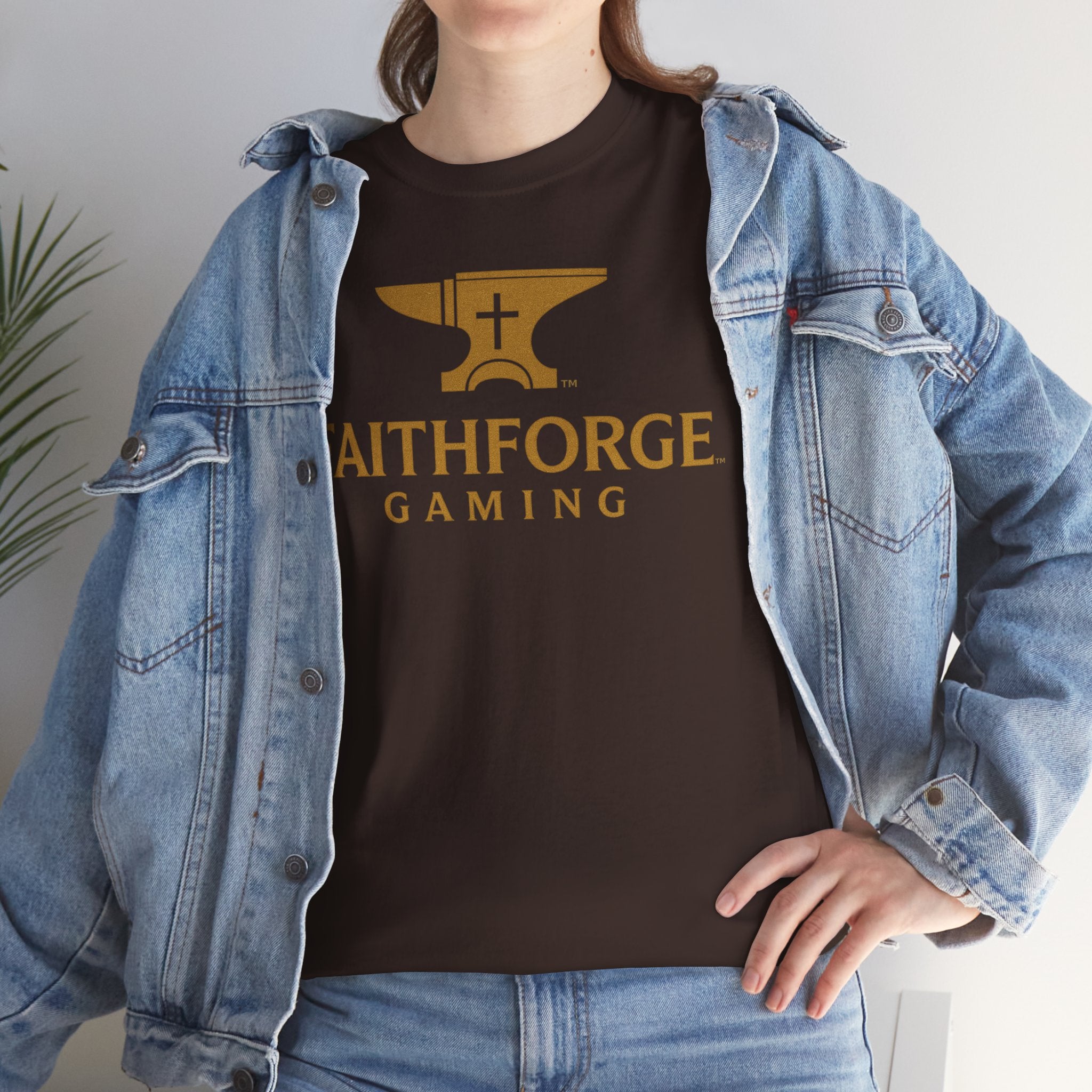 FaithForge Gaming T-Shirt — Christian Gamer Logo Tee