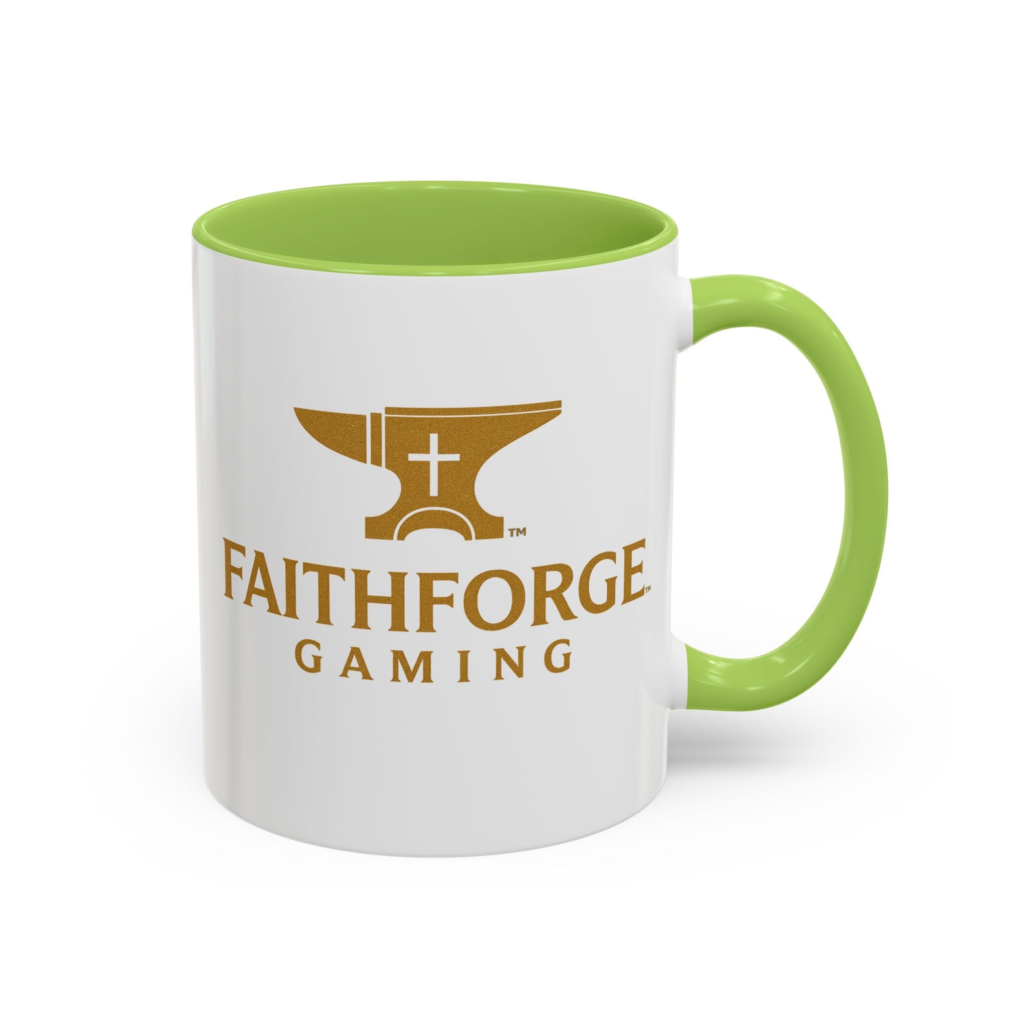 FaithForge Gaming Accent Coffee Mug – 11oz Logo Mug