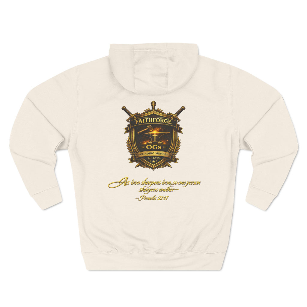 Copy of Faithforge Gaming Hoodie — Faith Quote OG Logo Fleece Hoodie