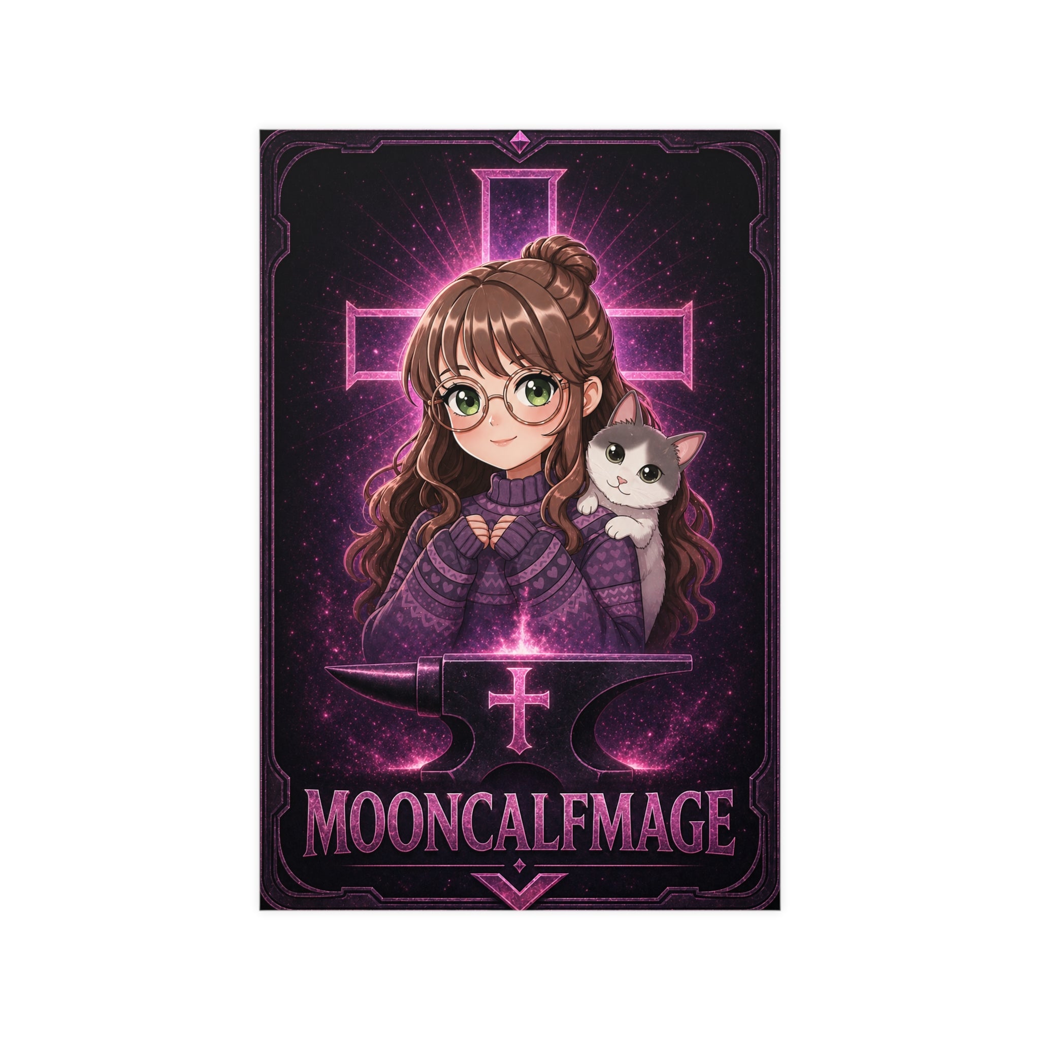 mooncalfmage Poster - FaithForgeGaming