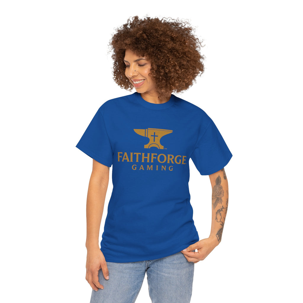 FaithForge Gaming T-Shirt — Christian Gamer Logo Tee