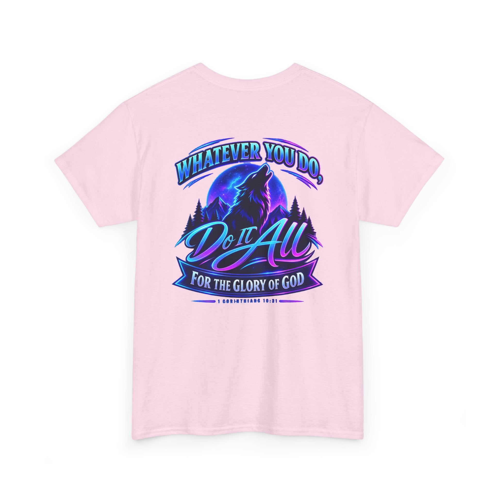 Seawolf_30 Graphic Tee — "Whatever You Do, Do It All for the Glory of God"