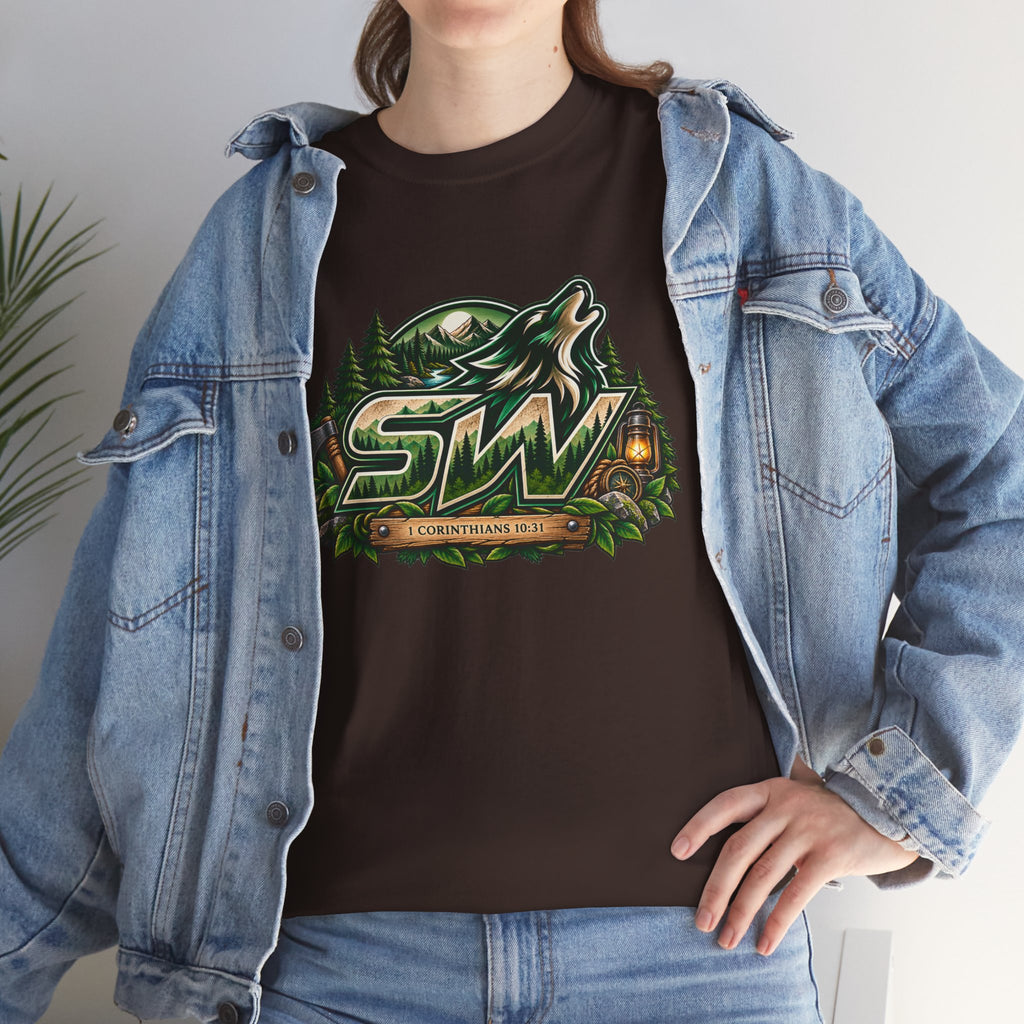 Seawolf_30 Logo Tee - Gamer/Streamer T-Shirt Green GBSG (Gather)