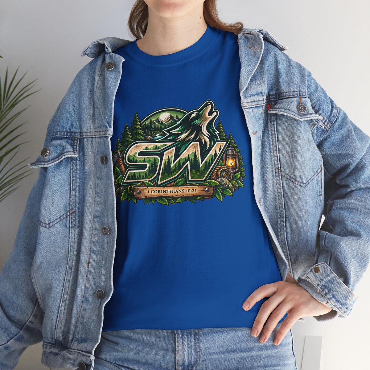 Seawolf_30 Logo Tee - Gamer/Streamer T-Shirt Green GBSG (Gather)