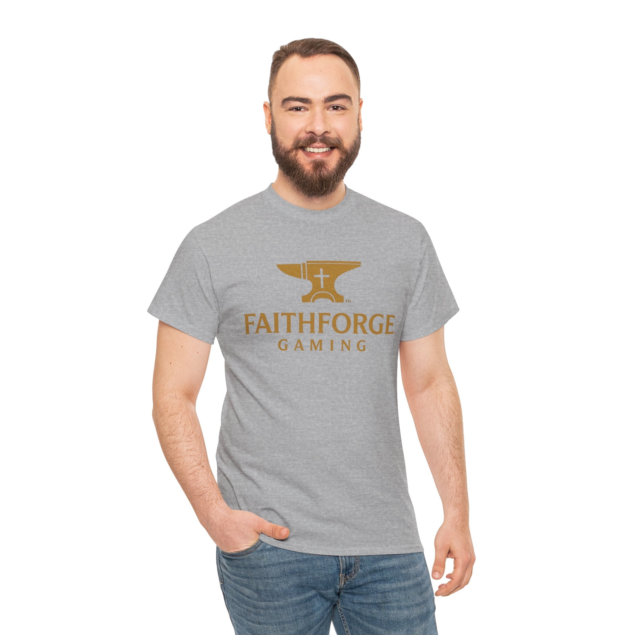 FaithForge Gaming T-Shirt — Christian Gamer Logo Tee