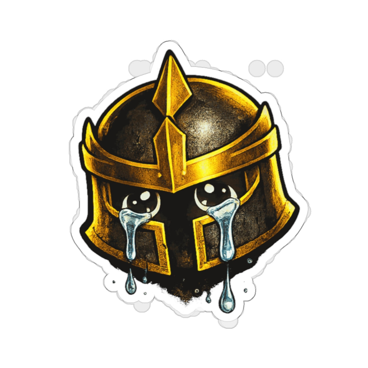 Copy of FaithForge Knight Sad Die-Cut Sticker — Water-resistant vinyl
