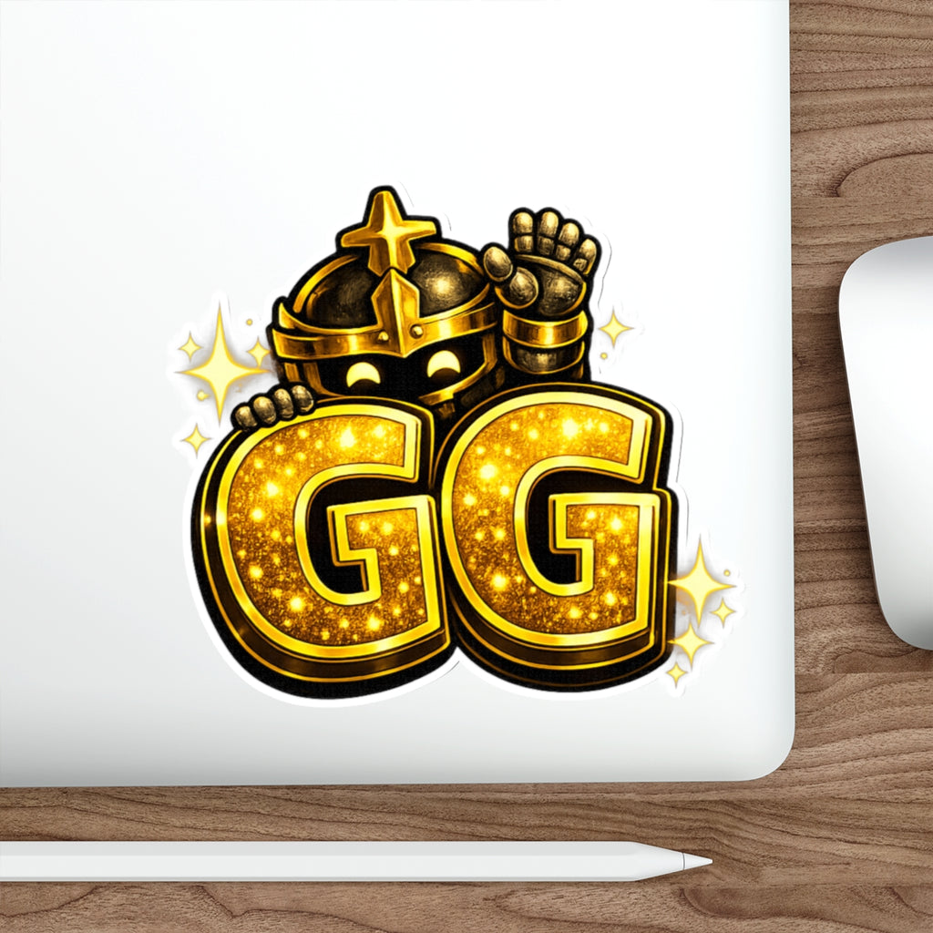 FaithForge Knight GG Die-Cut Sticker — Water-resistant vinyl