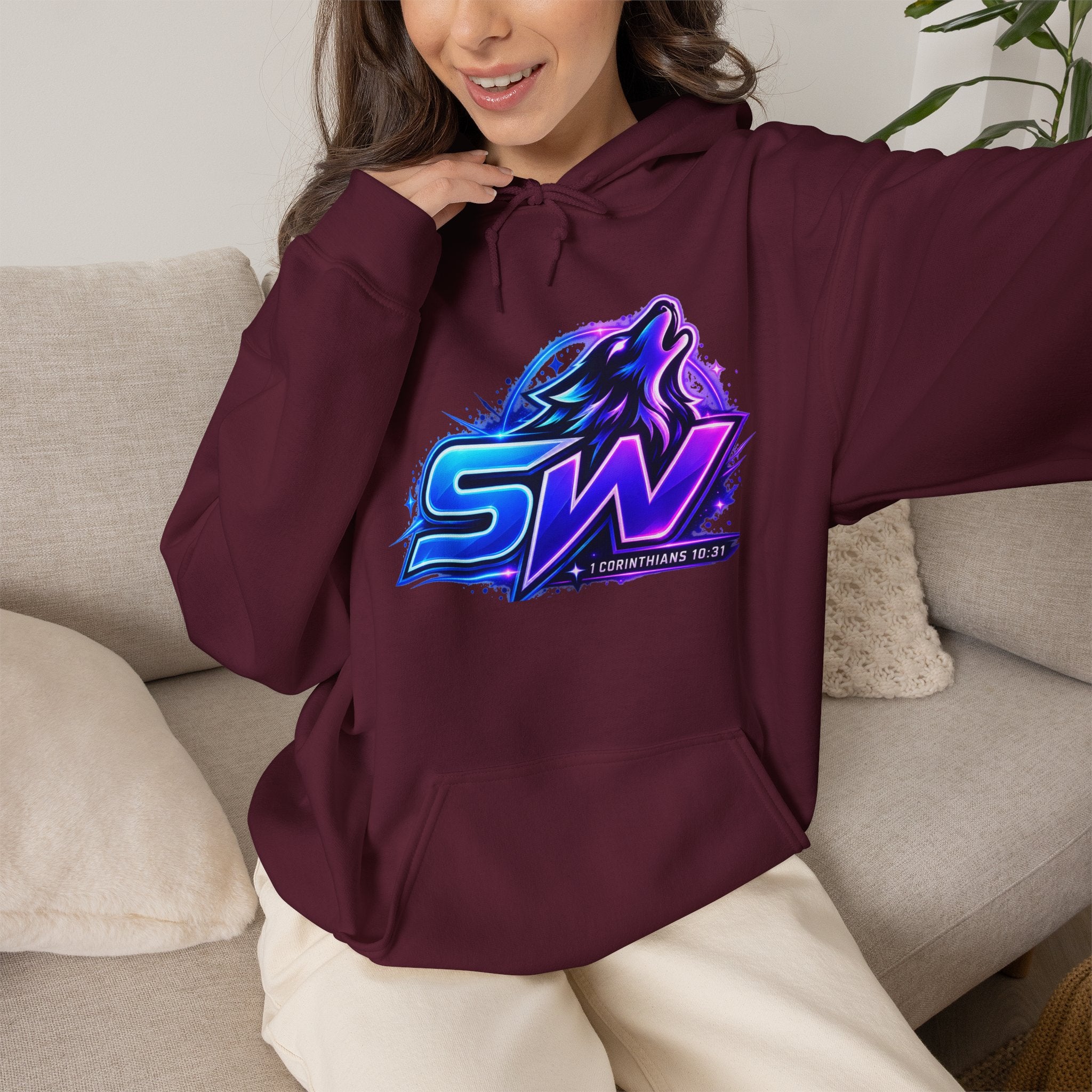 Hoodie - Seawolf_30 Graphic Hoodie (SW Logo)