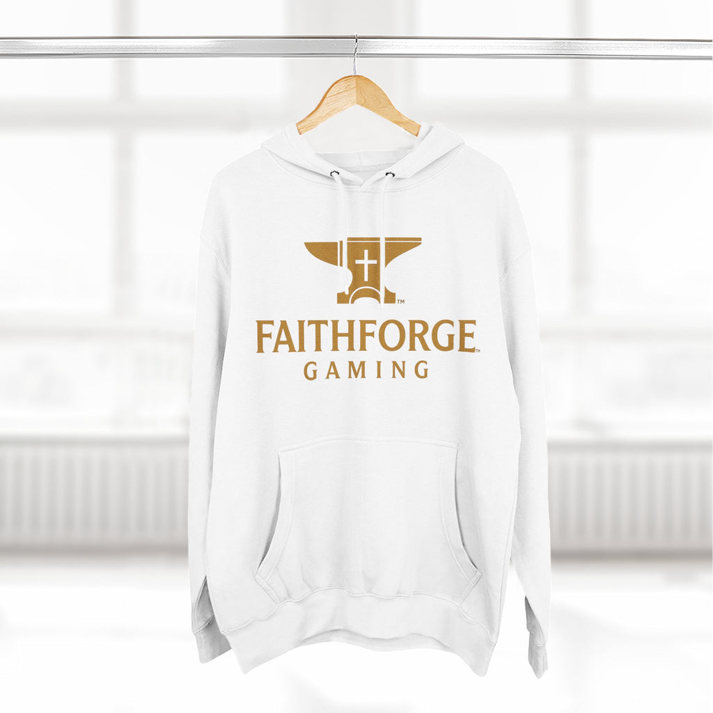Copy of Faithforge Gaming Hoodie — Faith Quote OG Logo Fleece Hoodie