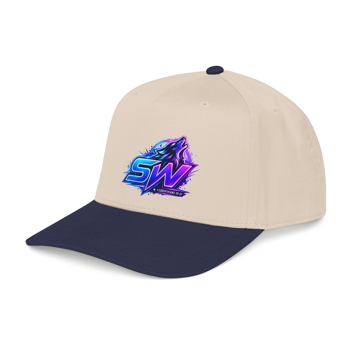 Seawolf_30 Logo Baseball Cap — Retro Gamer Streetwear Hat