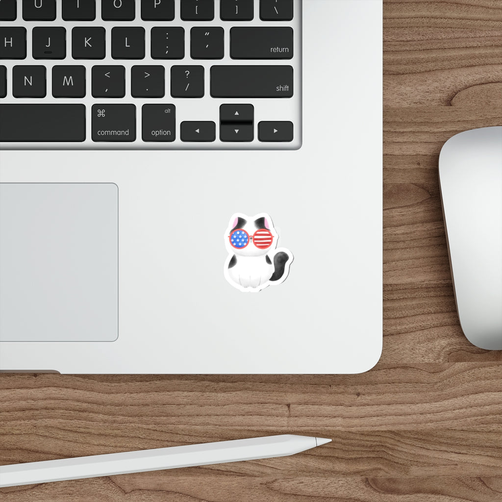 Copy of Patriotic Sticker Pack — Sir Fluffs 4th of July Red White Blue Die-Cut Stickers