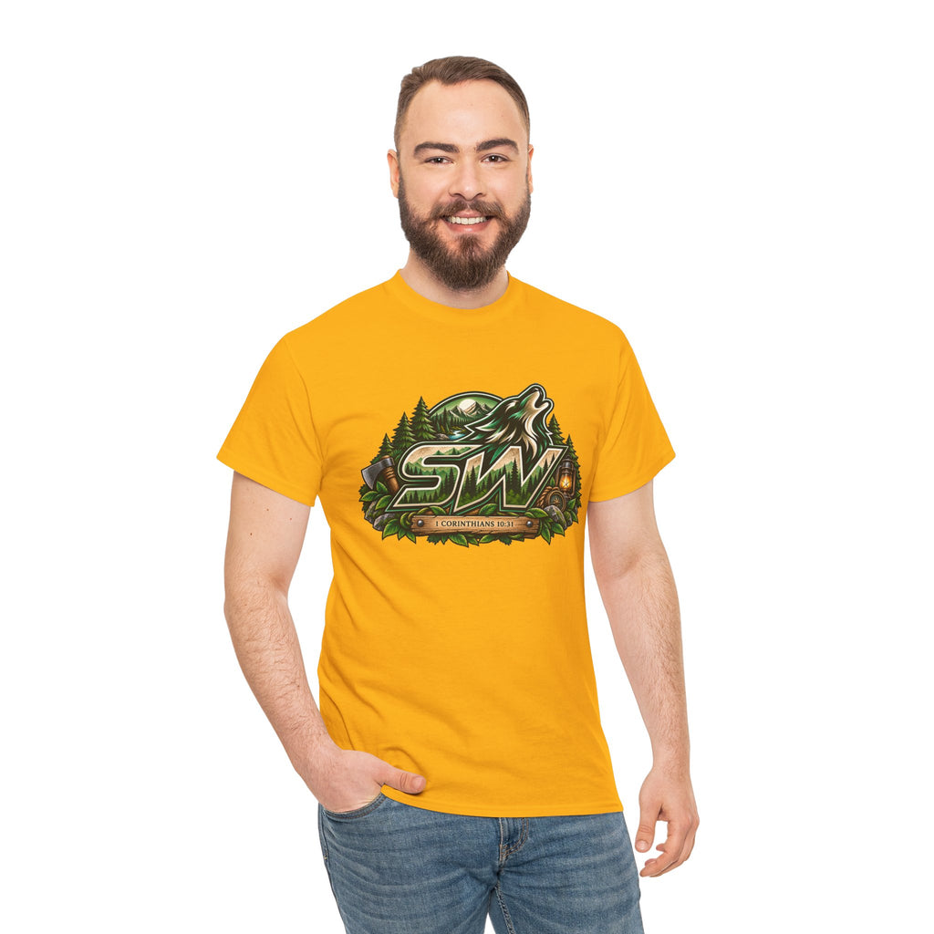 Seawolf_30 Logo Tee - Gamer/Streamer T-Shirt Green GBSG (Gather)