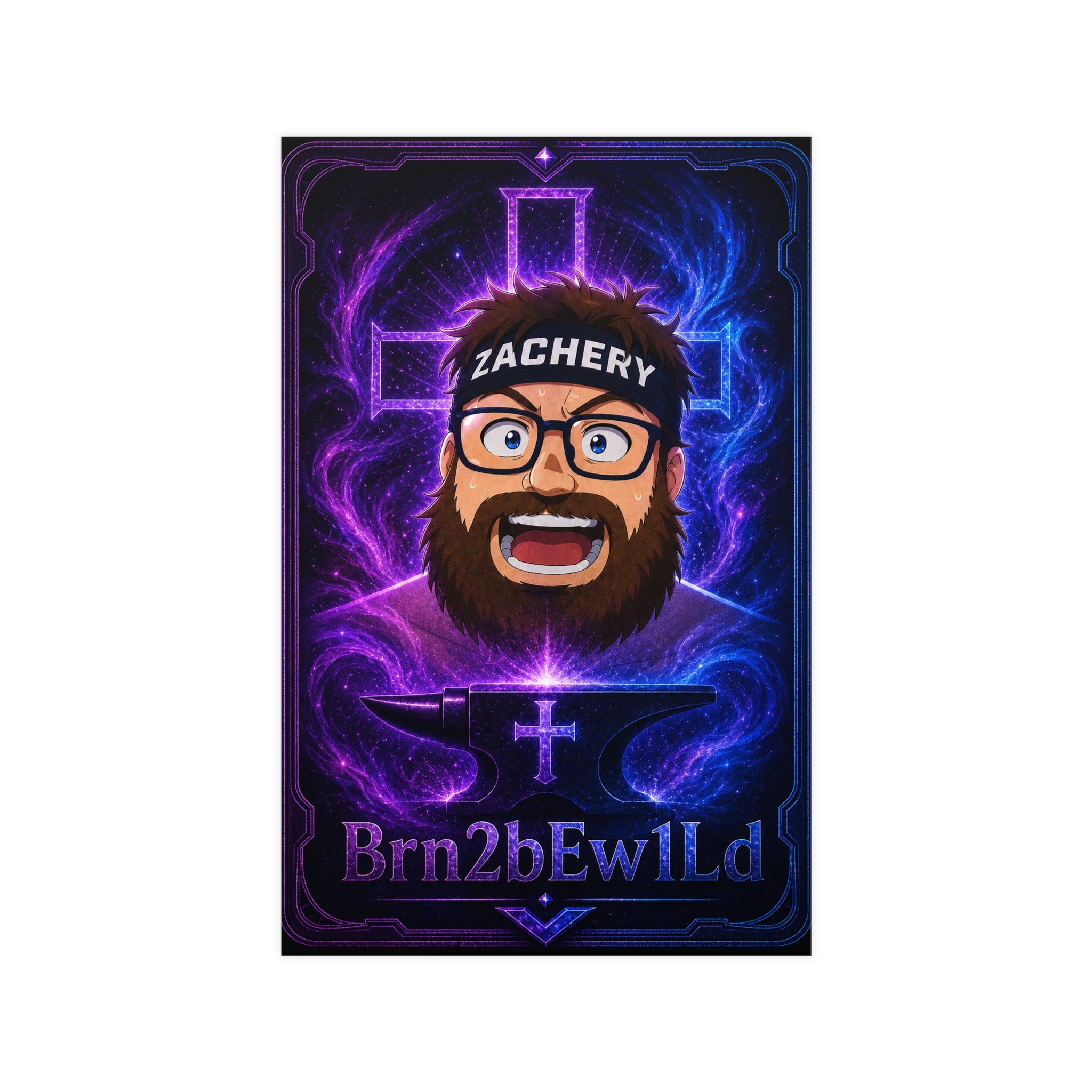 Brn2bEw1Ld Poster - FaithForgeGaming
