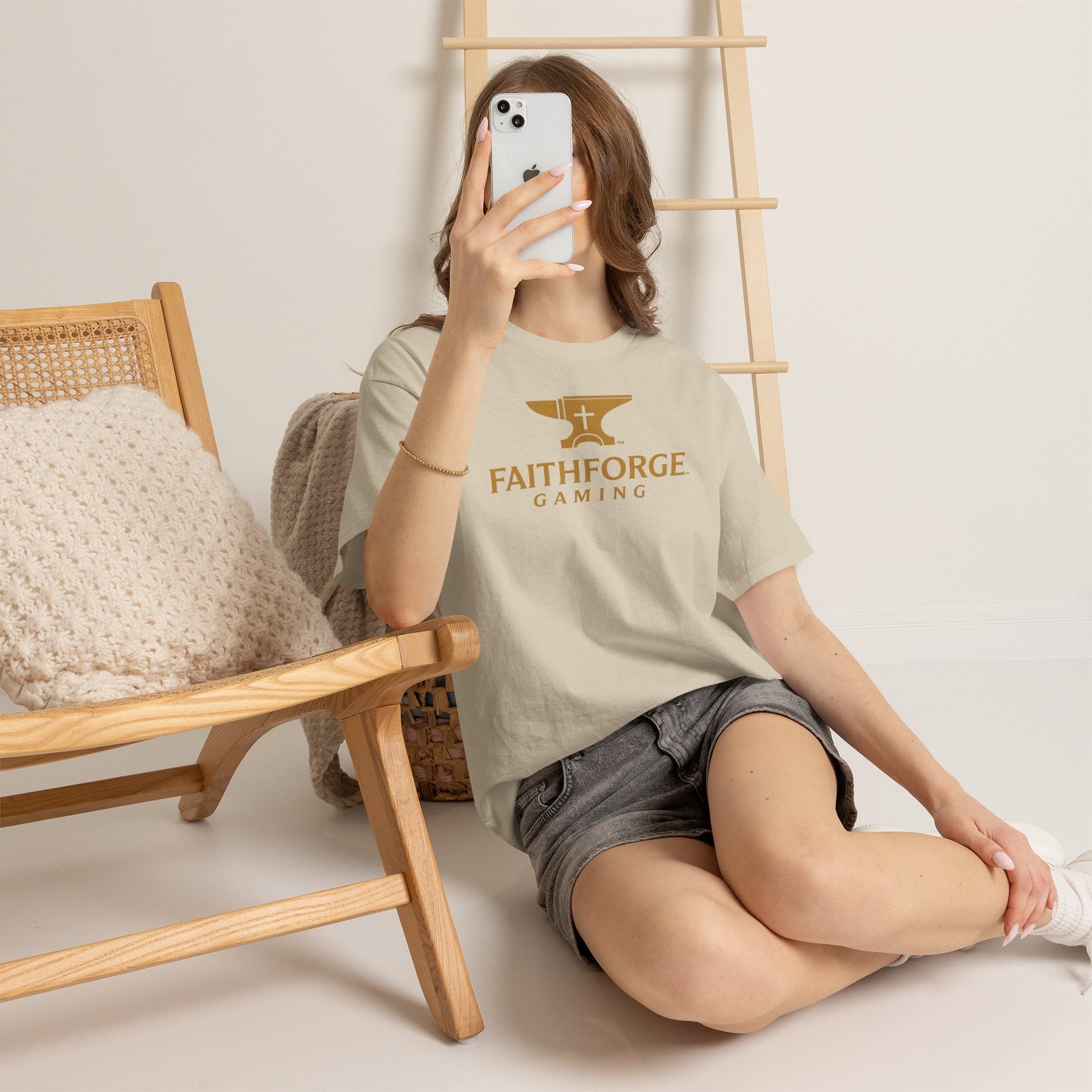 FaithForge Gaming T-Shirt — Christian Gamer Logo Tee