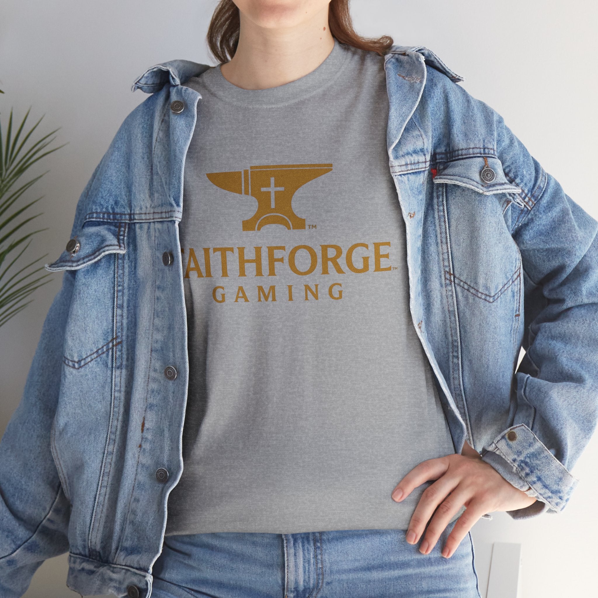FaithForge Gaming T-Shirt — Christian Gamer Logo Tee