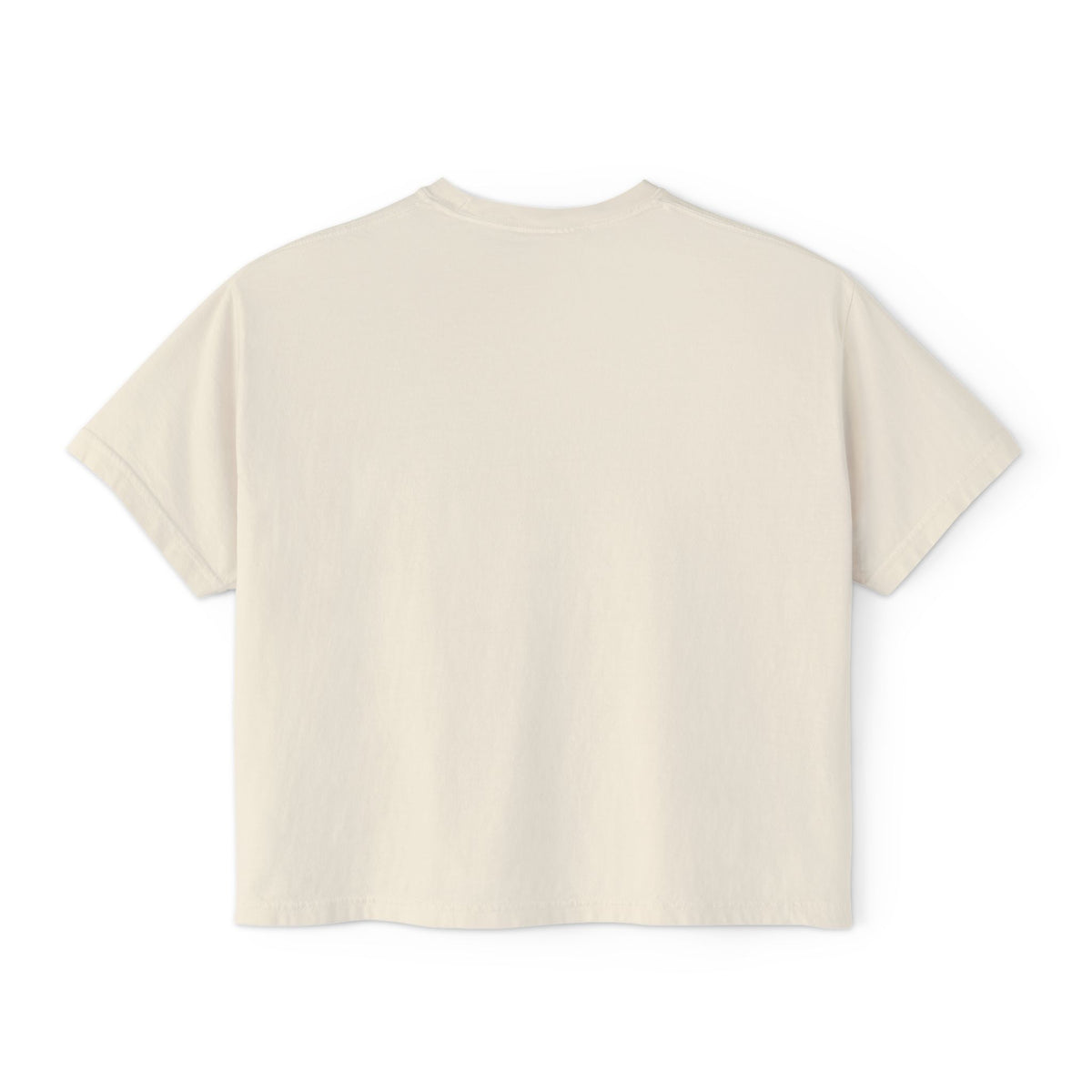 Women's Boxy Tee – Floral “Praise” Graphic Shirt