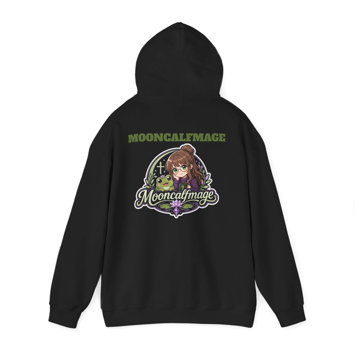MOONCALFMAGE Hoodie — Streamer Logo Pullover