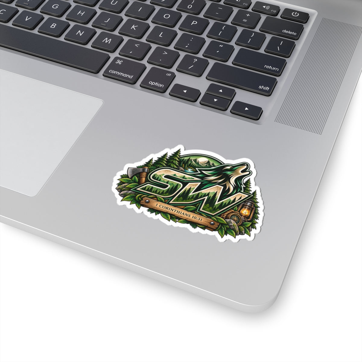 Seawolf_30 Kiss-Cut Sticker Indoor — Streamer Decal Forrest