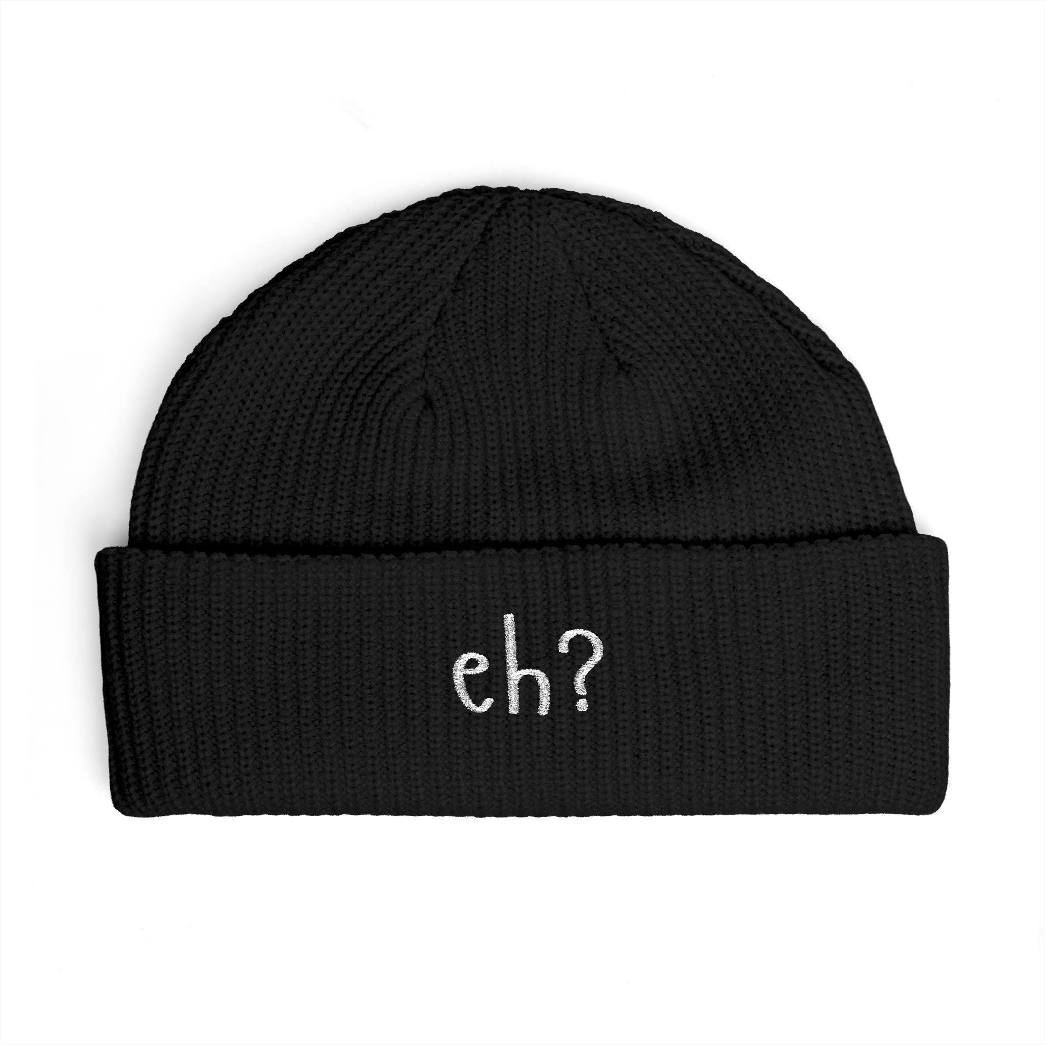 Embroidered eh? Knit Toque