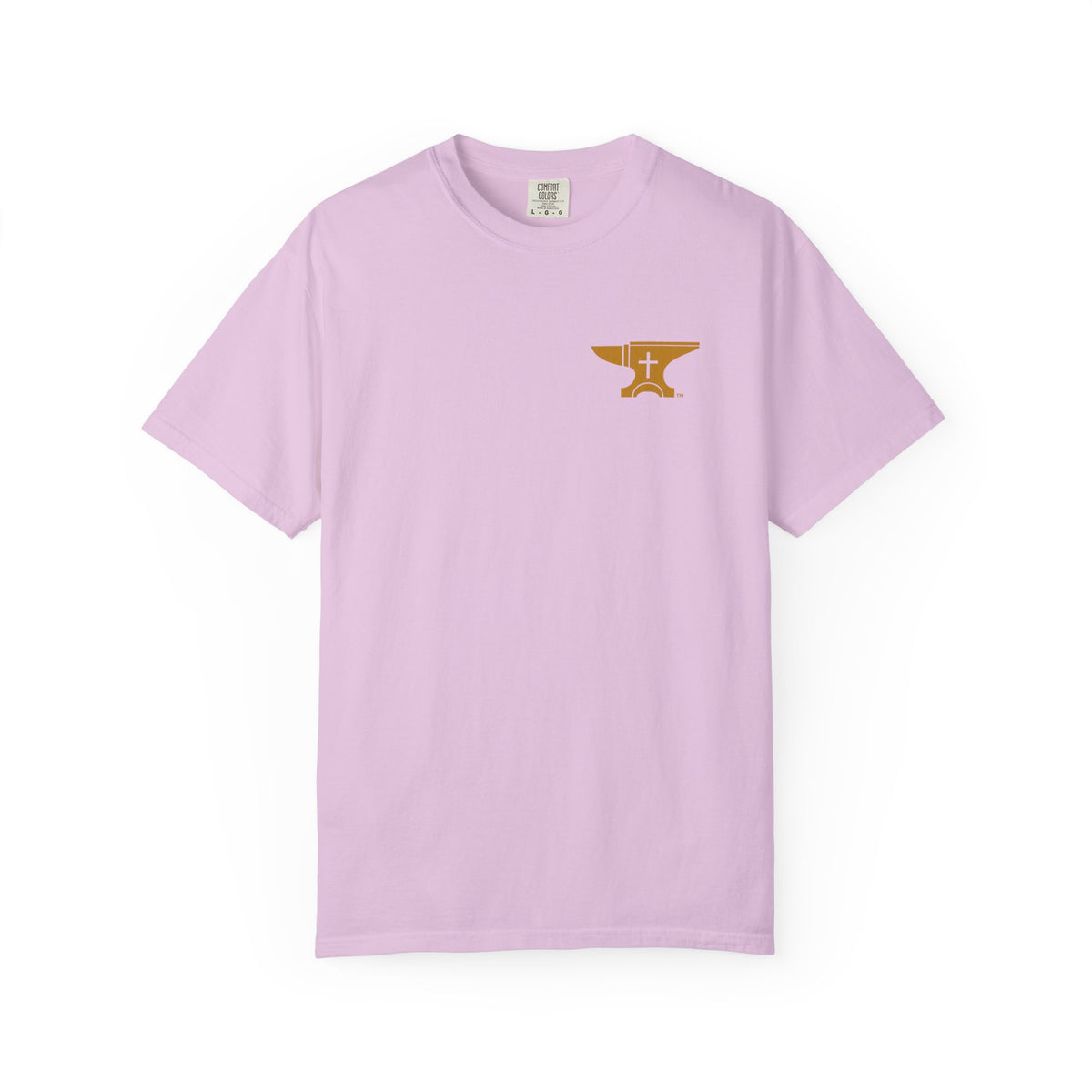 FaithForge Gaming T-Shirt — Logo Tee with Anvil & Cross (Christian Gamer Apparel)