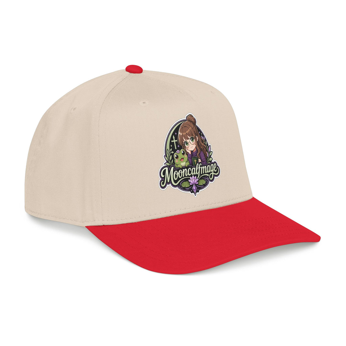 MOONCALFMAGE Logo Baseball Cap — Retro Gamer Streetwear Hat