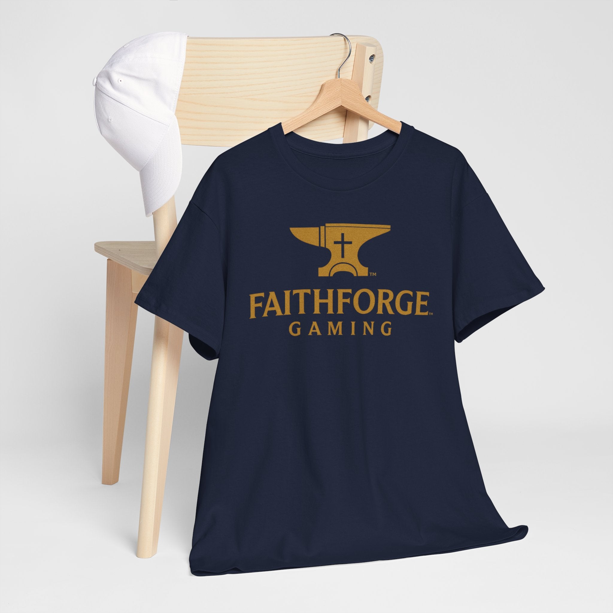 FaithForge Gaming T-Shirt — Christian Gamer Logo Tee