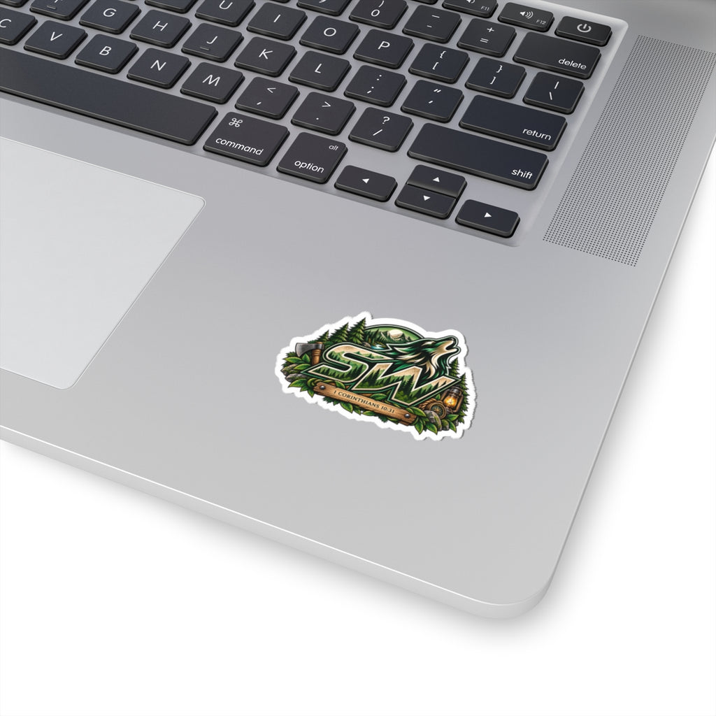 Seawolf_30 Kiss-Cut Sticker Indoor — Streamer Decal Forrest
