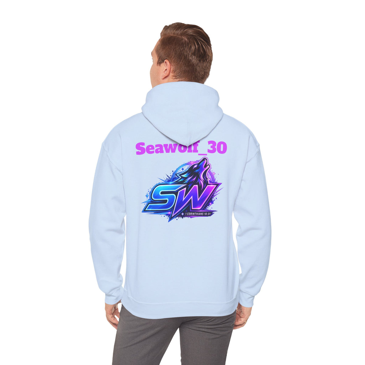 Seawolf_30 Hoodie — Streamer Logo Pullover