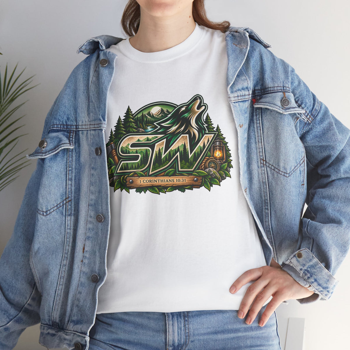 Seawolf_30 Logo Tee - Gamer/Streamer T-Shirt Green GBSG (Gather)