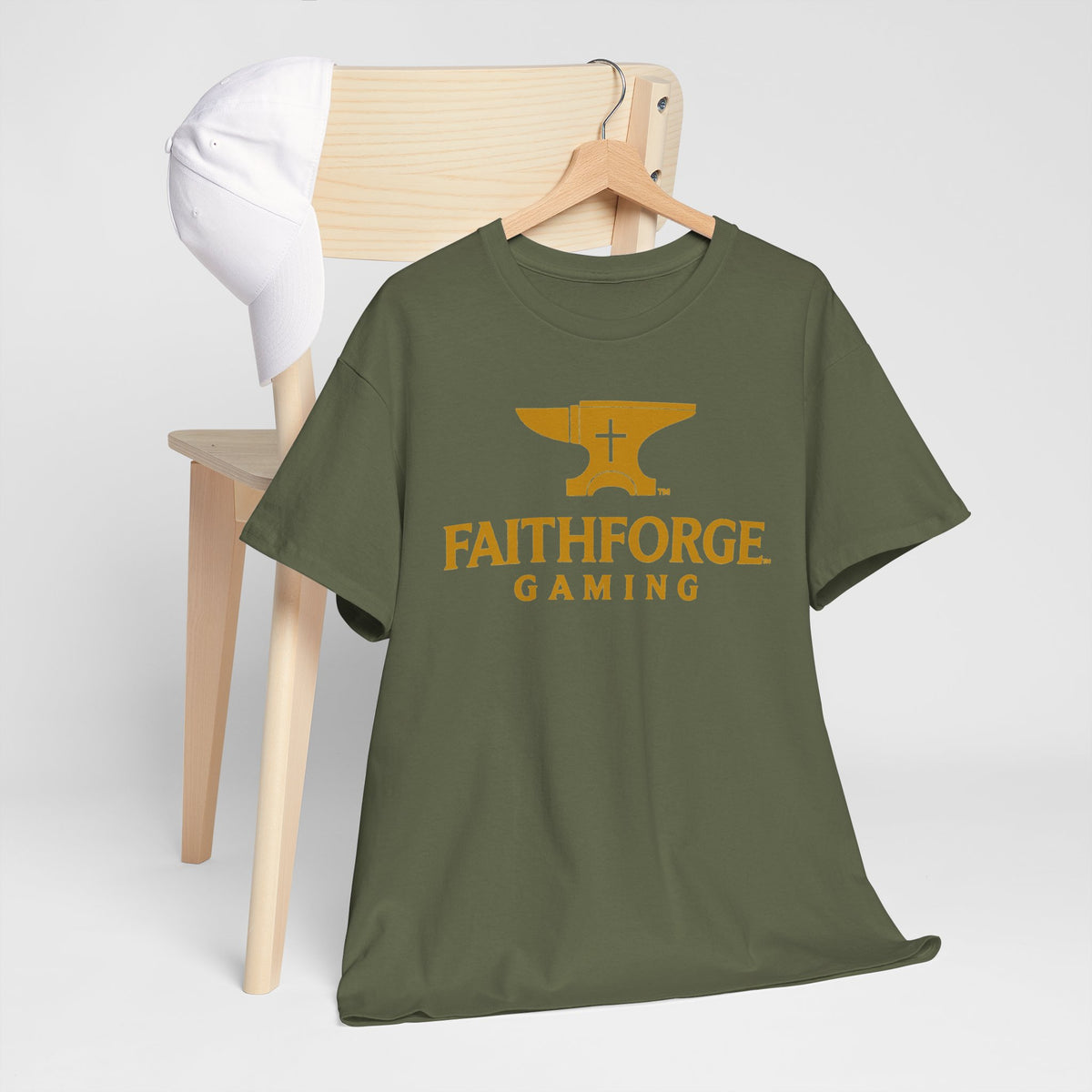 FaithForge Gaming T-Shirt — Christian Gamer Logo Tee