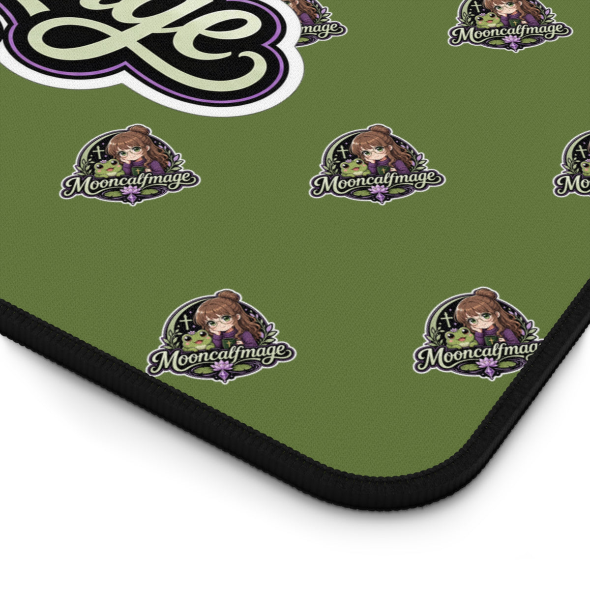 MOONCALFMAGE Streamer Desk Mat – Desk & Mouse Pad