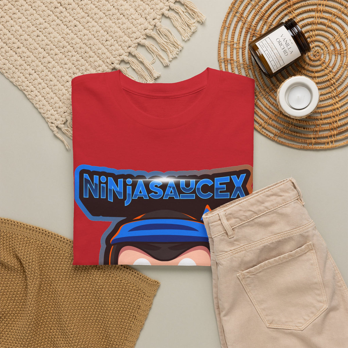 NinjaSauceX Logo Tee - Gamer/Streamer T-Shirt