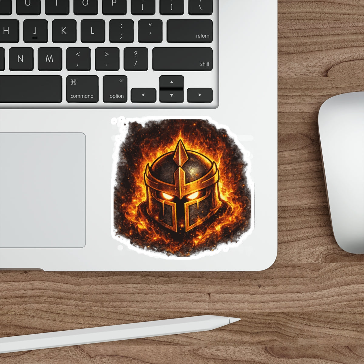 FaithForge Knight Passion Die-Cut Sticker — Water-resistant vinyl