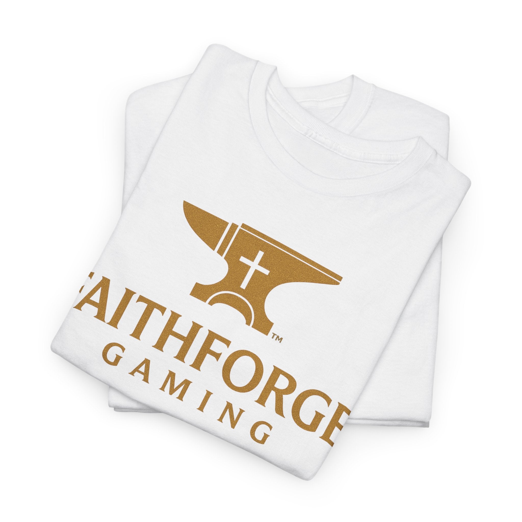 FaithForge Gaming T-Shirt — Christian Gamer Logo Tee
