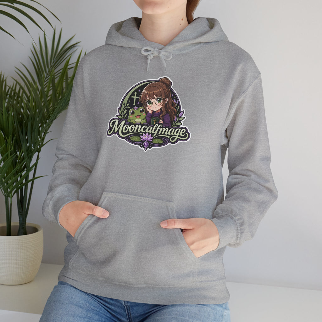 MOONCALFMAGE Hoodie — Streamer Logo Pullover
